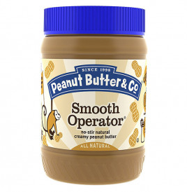 Peanut Butter & Co. Smooth Operator No-Stir Natural Creamy Peanut Butter  Plastic Jar  454 grams